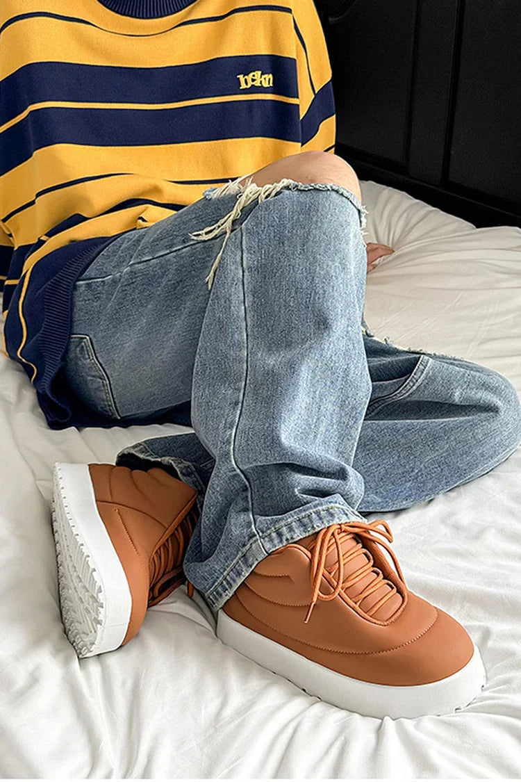 Atmungsaktive High-Top-Sportschuhe – Rutschfest & ultraleicht