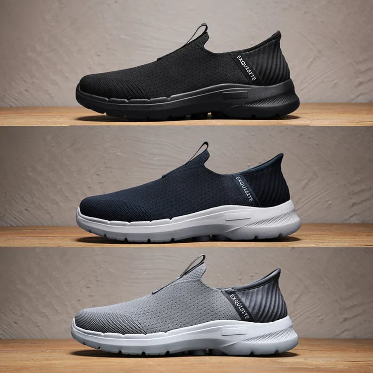 Step Ease Slip-On Wanderschuhe Fahren Faule Schuhe