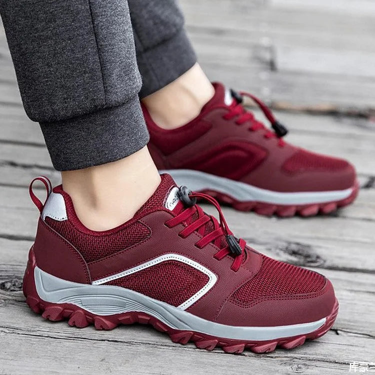 Rutschfeste atmungsaktive modische Wanderschuhe mit weicher Sohle