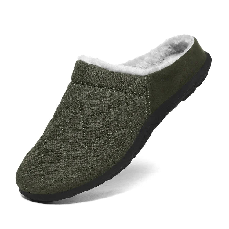 Baumwollpantoffeln Indoor One Pedal Lazy Shoes