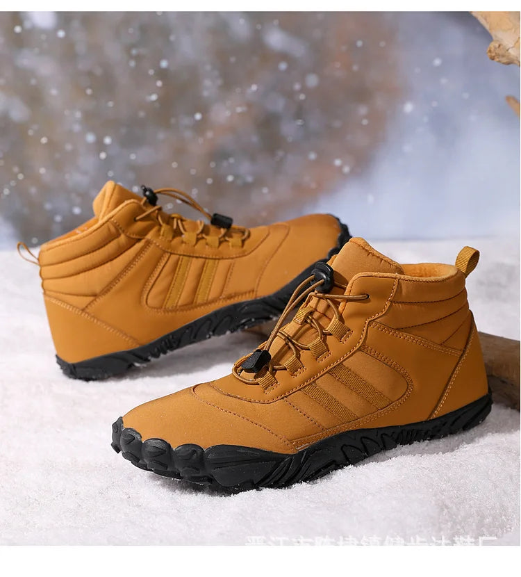 Wasserdichte und warme Winter-Wanderstiefel aus Plüsch