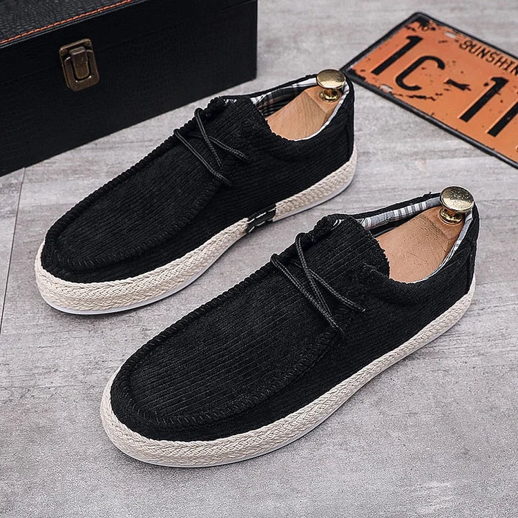 Klassische Slip-On-Freizeitschuhe