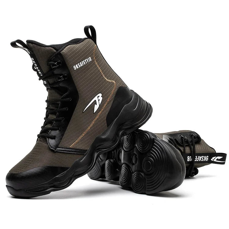 Arbeitsstiefel mit Stahlkappe durchstichsicher