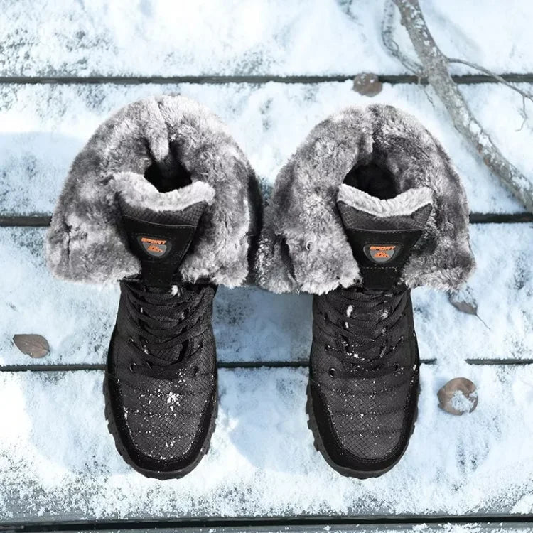 Fellgefütterte Winterstiefel für Herren – Wadenhoch