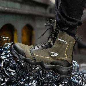 Arbeitsstiefel mit Stahlkappe durchstichsicher