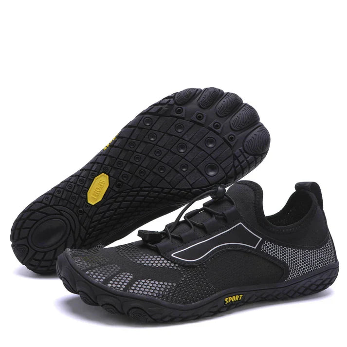 Herrenschuhe mit extrabreiter Zehenbox