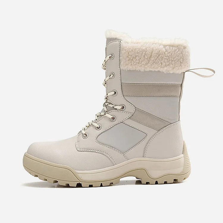 Wasserdichte Schneestiefel – Damen rutschfest & gefüttert