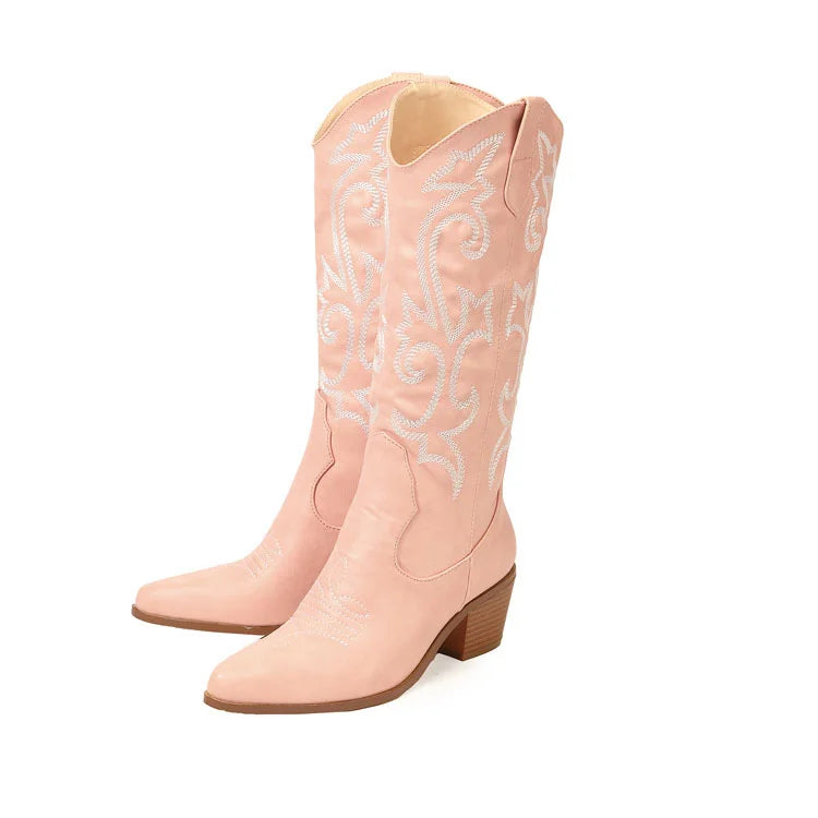 Weitermachen mit Cowboystiefeln