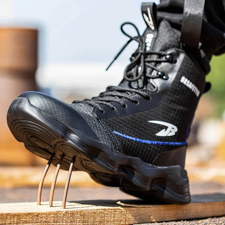 Arbeitsstiefel mit Stahlkappe durchstichsicher