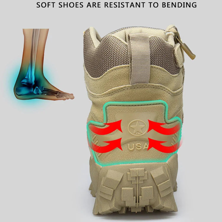 High-Top-Outdoor-Sportstiefel für Herren
