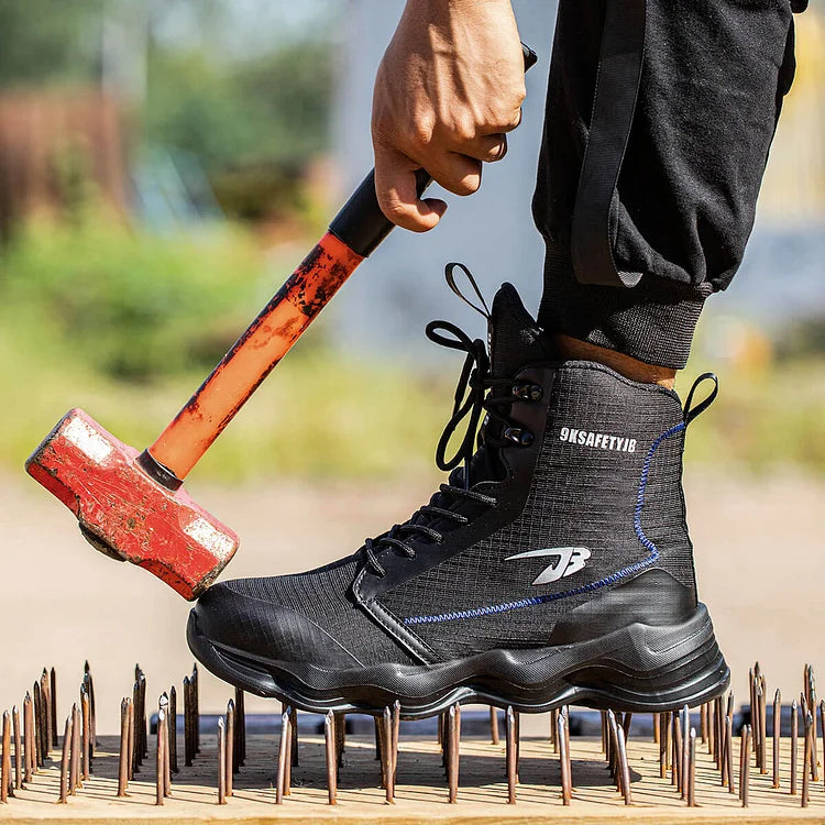 Arbeitsstiefel mit Stahlkappe durchstichsicher