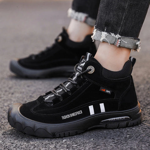 Stoßfeste und rutschfeste Bergschuhe