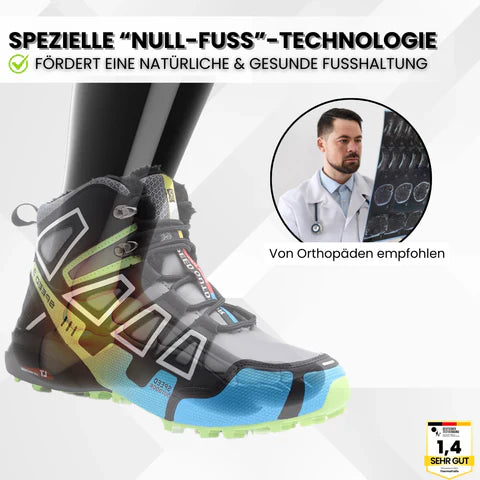 OrthoDay Pro - ergonomische schmerzlindernde - Wanderschuhe für Herbst und Winter