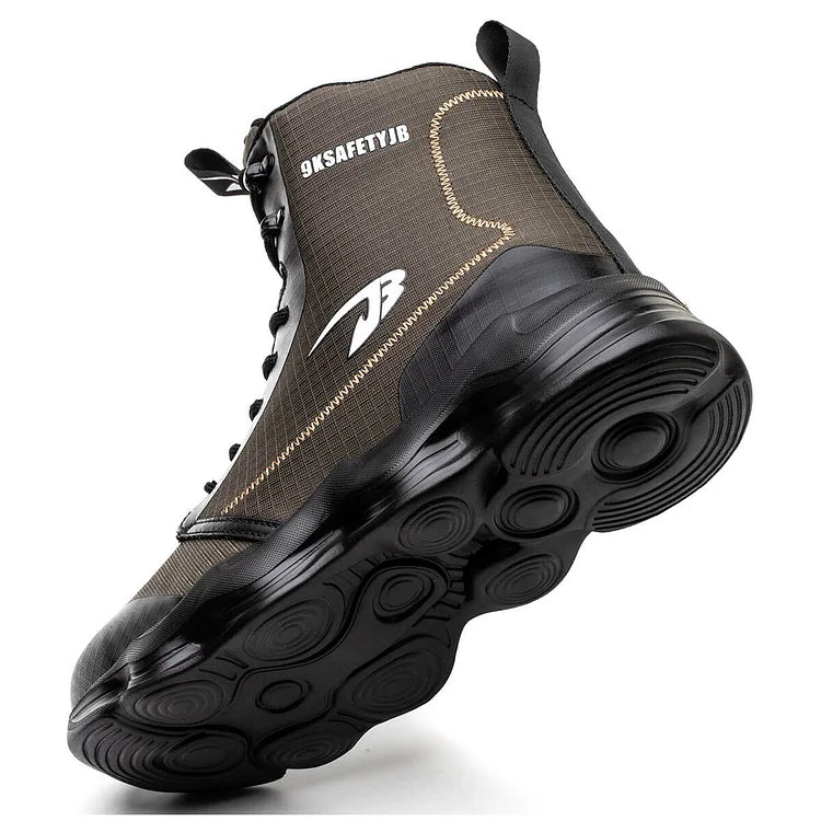 Arbeitsstiefel mit Stahlkappe durchstichsicher