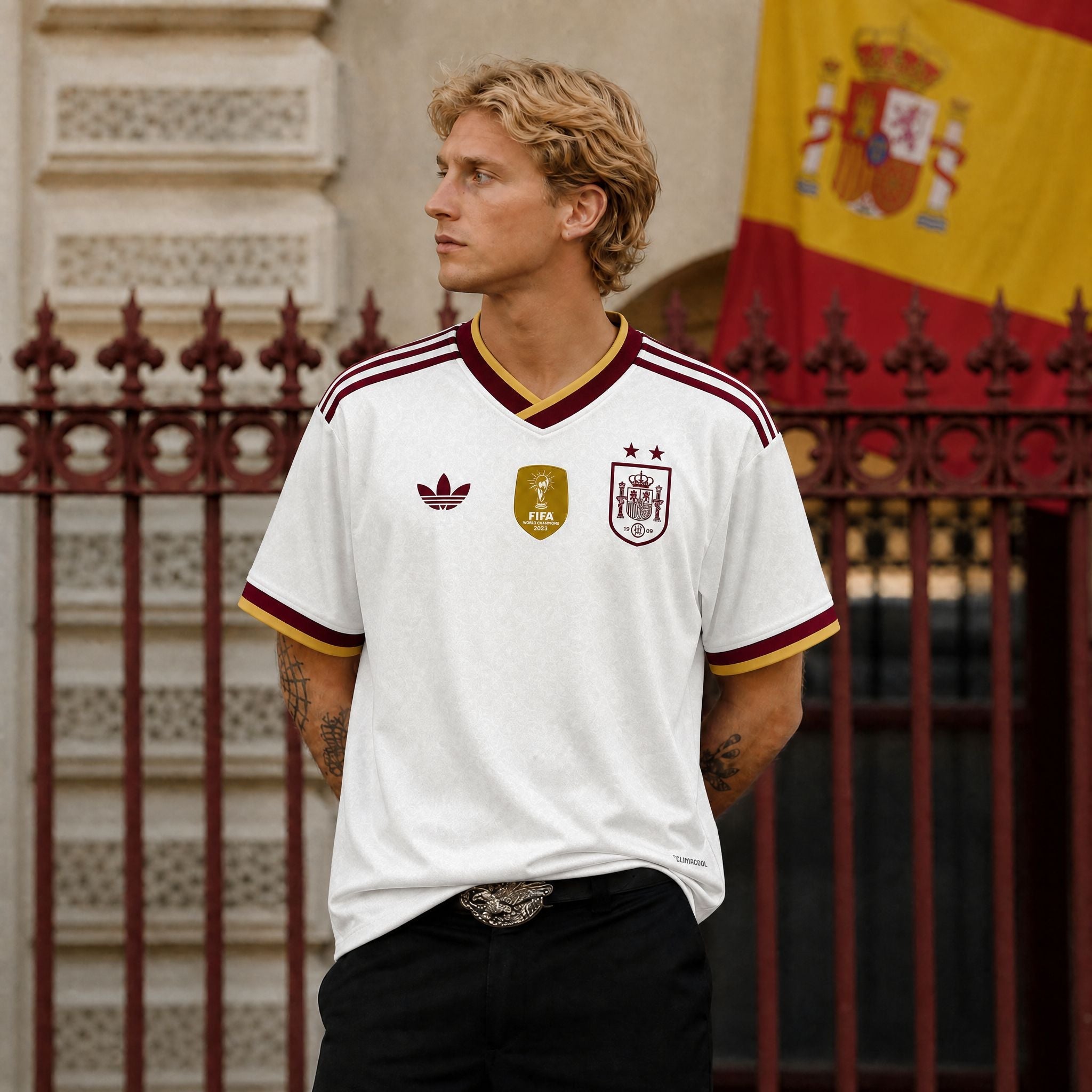 Spain Jersey Away World Cup Victory 2026 (2 Stars)