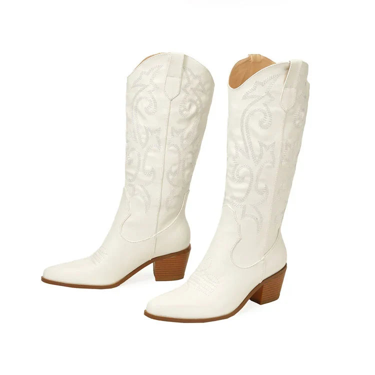 Weitermachen mit Cowboystiefeln
