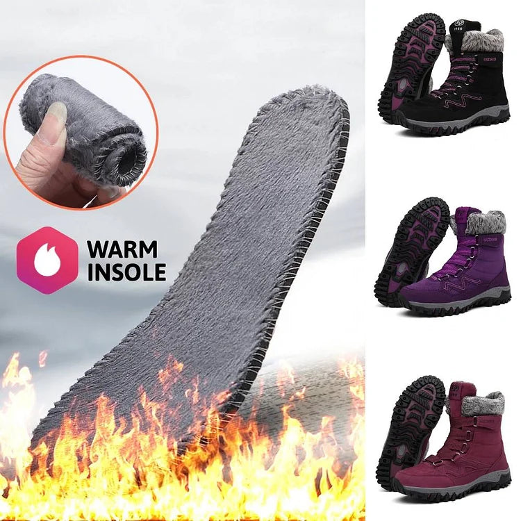 Orthopädische Winter Schnee Stiefeletten Warme Pelz Arch Support Frauen Schuhe
