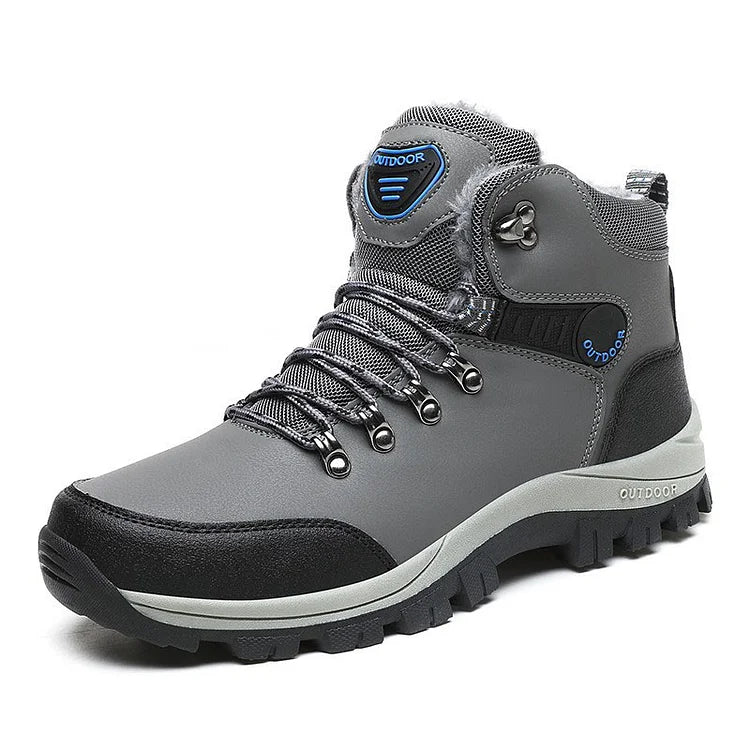 Orthopädische Herren Winter Outdoor Sports Schnürstiefel Wanderschneestiefel