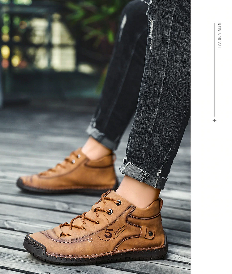 Vintage Lederstiefel