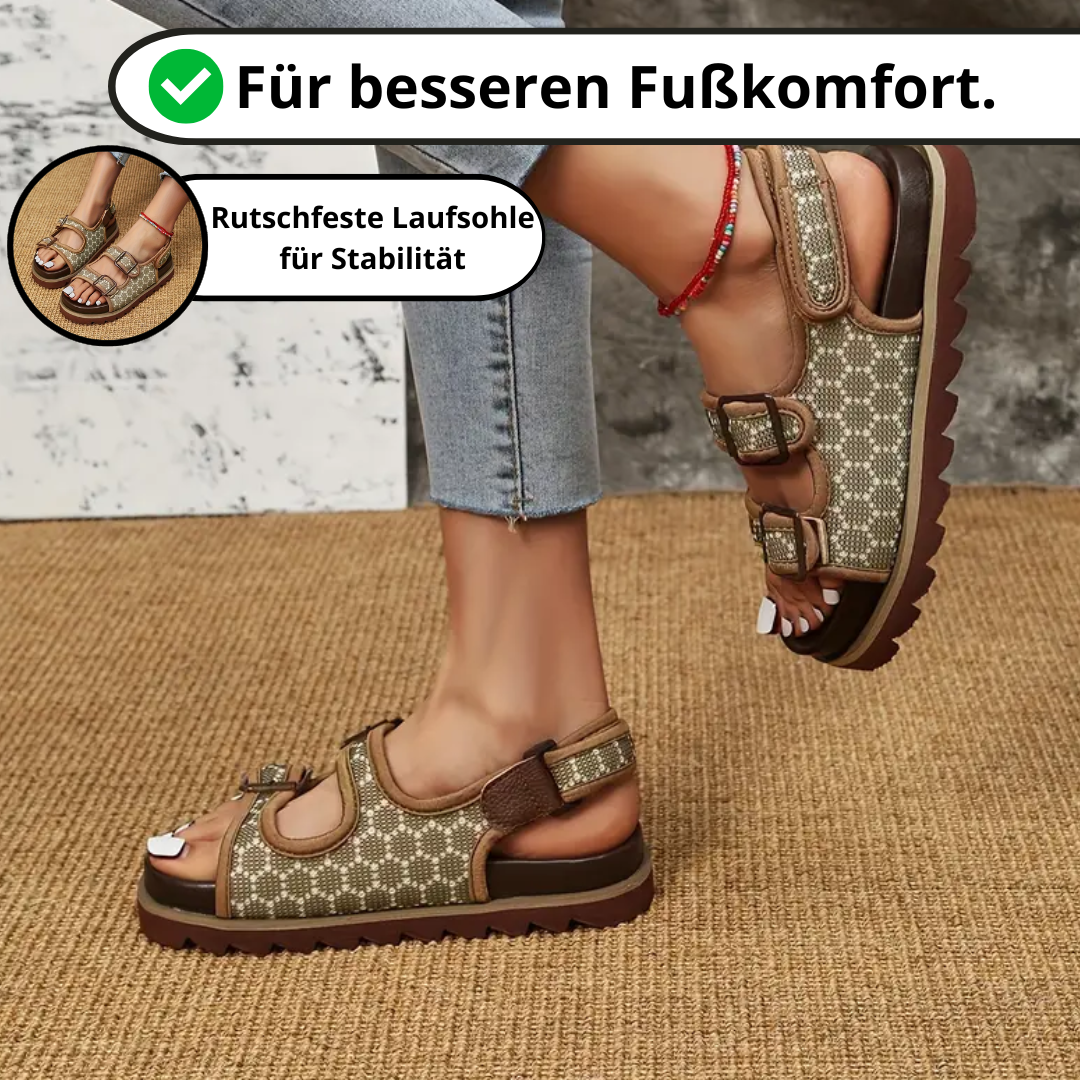 Sandalen Damen – Modische Plateau Sandalen mit Stil und Komfort