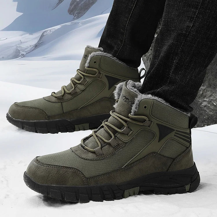 Herren Anti-Rutsch Winterstiefel