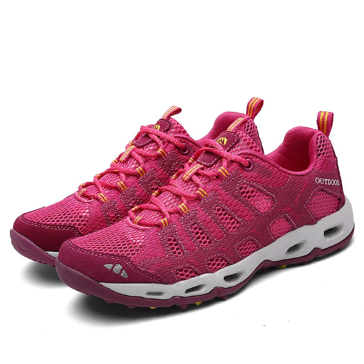 Komfort-Wanderschuhe mit orthopädischer Sohle