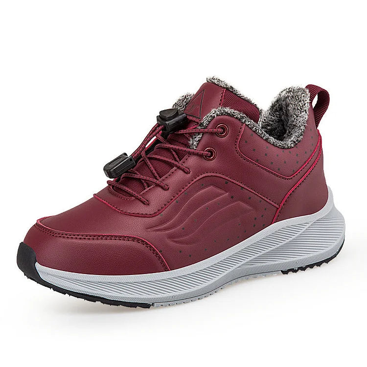 Warme rutschfeste und bequeme Wanderschuhe aus Samt