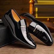 Herren Mikrofaser Leder Loch Atmungsaktive Freizeitschuhe für formelle Anlässe
