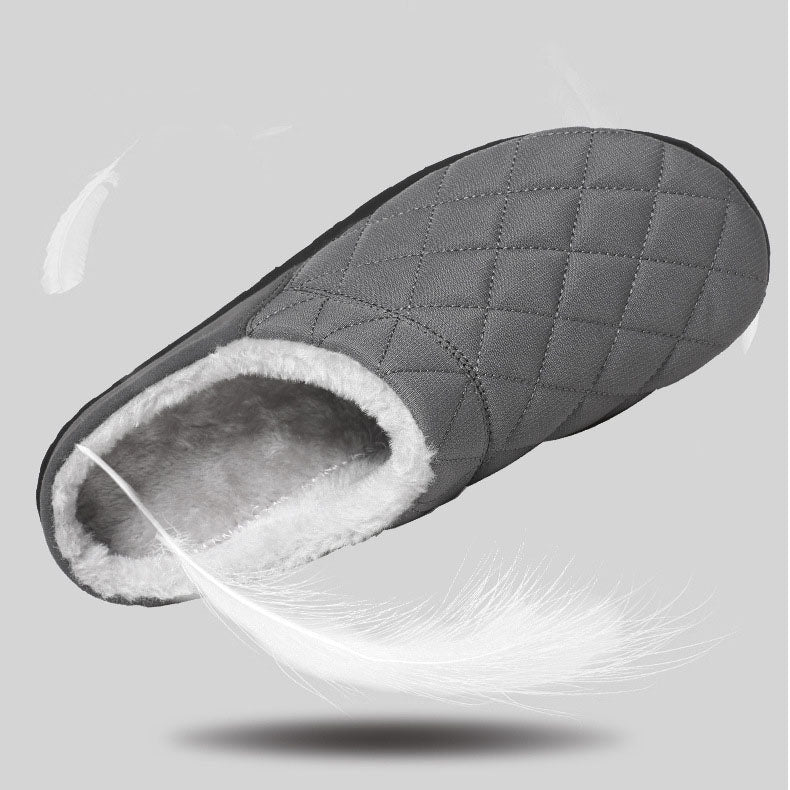 Baumwollpantoffeln Indoor One Pedal Lazy Shoes
