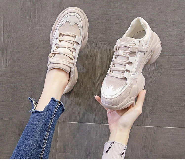 Orthopädische Schuhe für Frauen Arch Support Atmungsaktive Anti-Rutsch-modische Sneaker