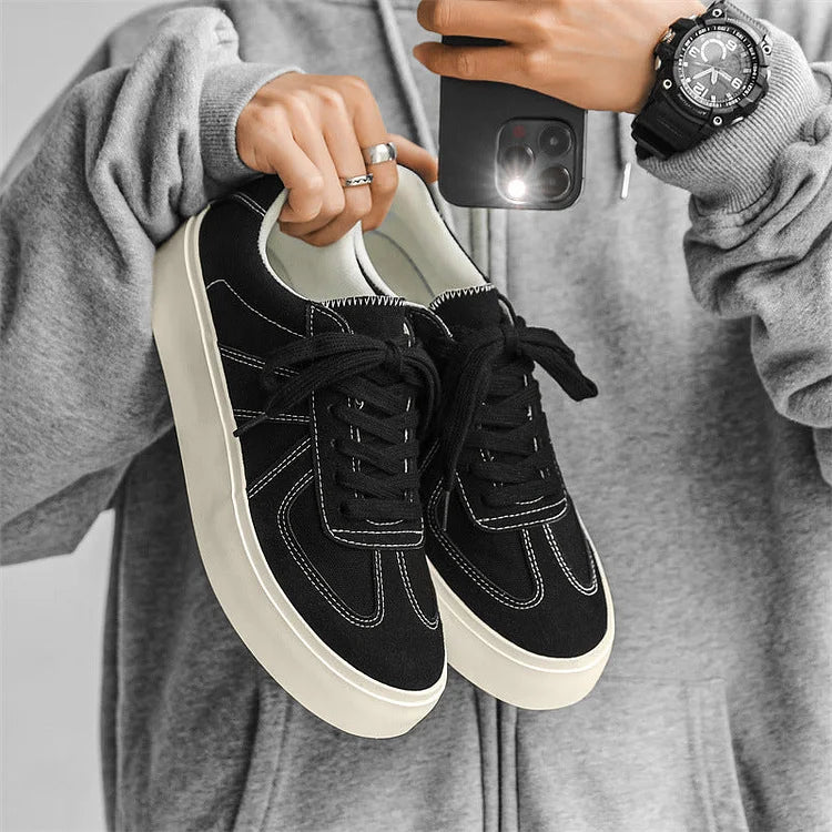 Herren Bundeswehr Sneaker Casual Dicke Sohle Bequem Modisch Sportschuhe