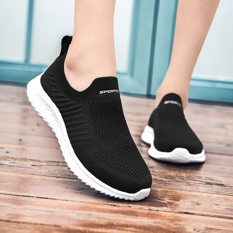 Damenschuhe – Orthopädische Slip-On Schuhe für Schmerzlinderung und Komfort