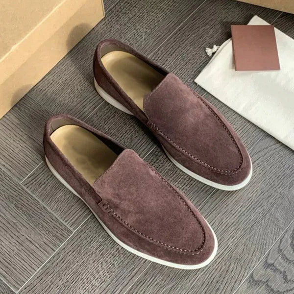 Herrenschuhe: Orthopädische Wildleder-Loafers von Bandit für Herren