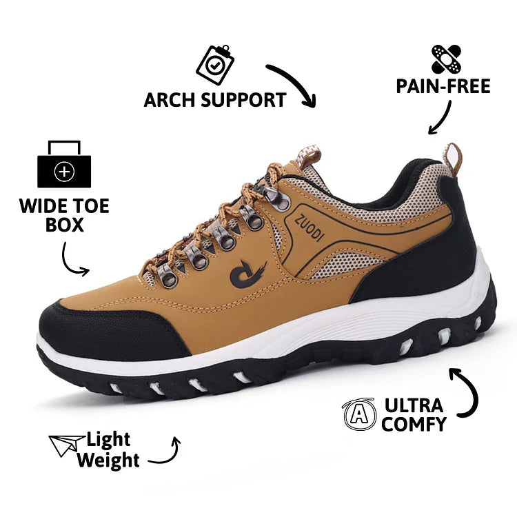 Wood Pro – Ergonomische Outdoor-Schuhe zur Schmerzlinderung