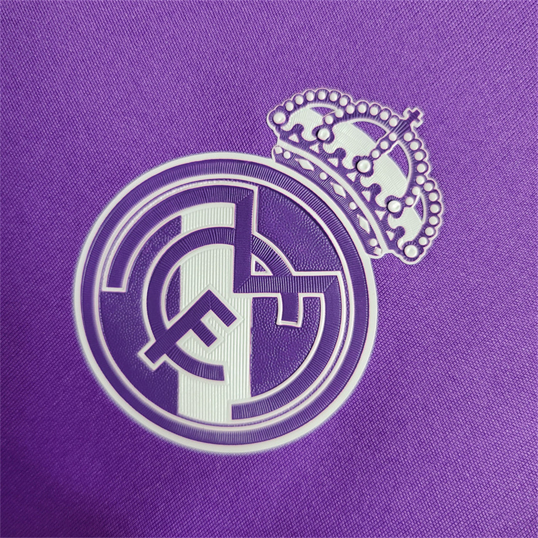 Real Madrid Third Final UCL Long Sleeve Jersey 2016/17