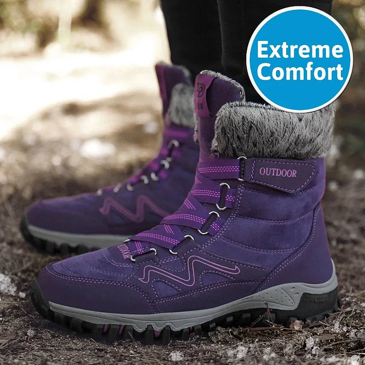 Orthopädische Winter Schnee Stiefeletten Warme Pelz Arch Support Frauen Schuhe