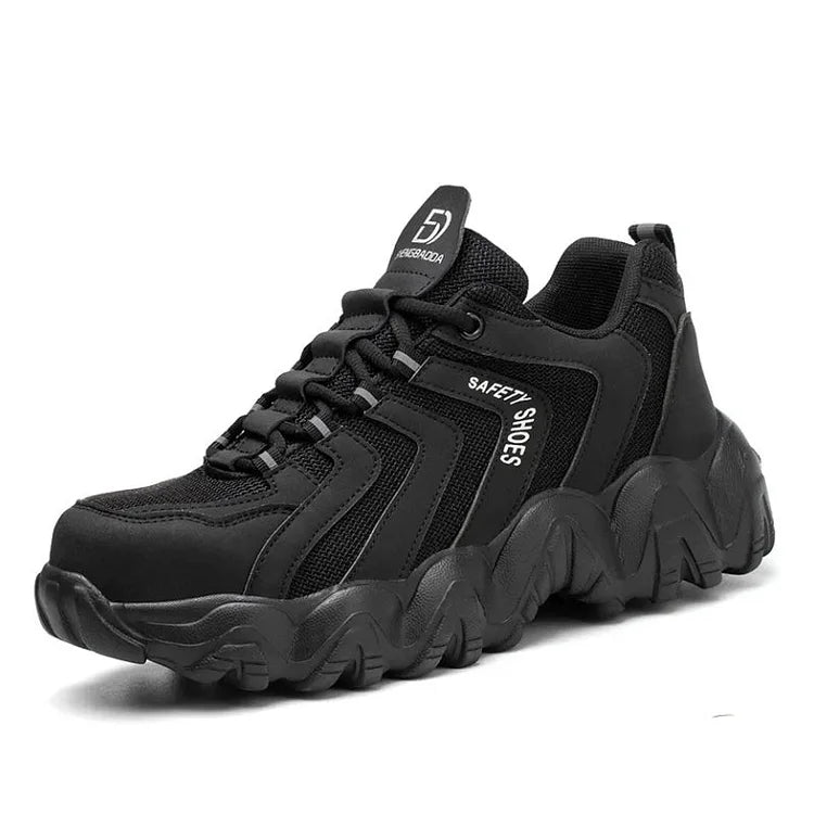 Reflektierende Sicherheits-Sneaker für Herren mit fester Sohle