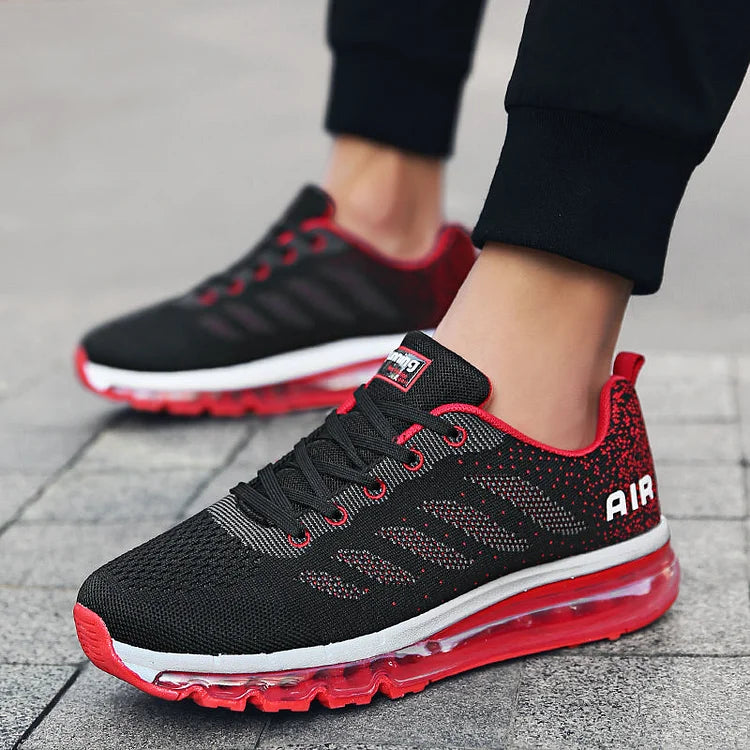 Leichte Unisex-Outdoor-Reise-Sneakers aus Flyknit für Paare