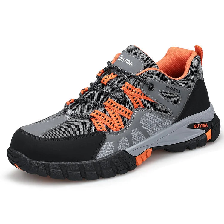 Orthopädische Schuhe Männer Stahlkappe Spitze