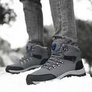 Orthopädische Herren Winter Outdoor Sports Schnürstiefel Wanderschneestiefel