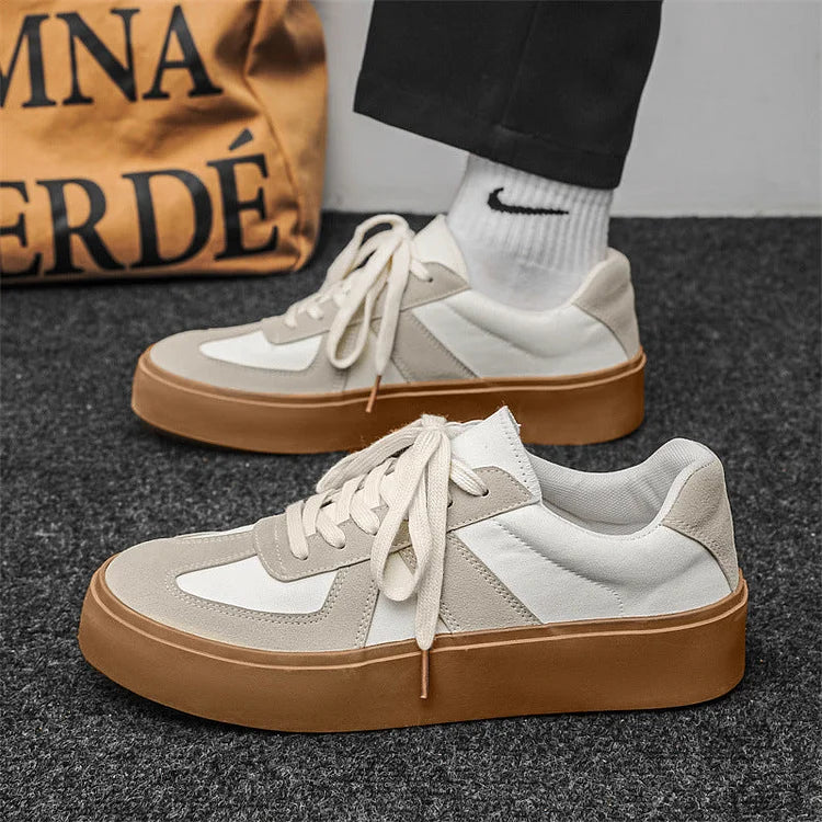 Herren Bundeswehr Sneaker Casual Dicke Sohle Bequem Modisch Sportschuhe