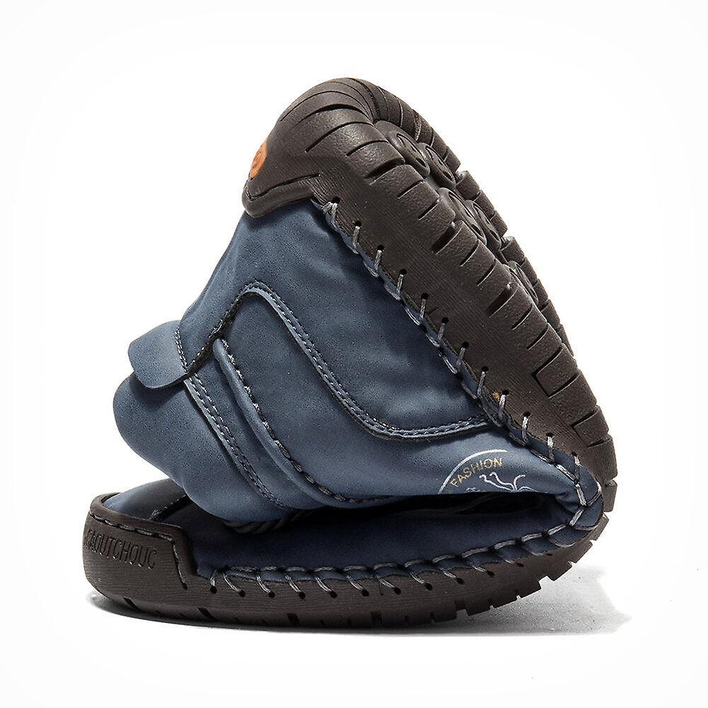Dacomfy Herren Freizeitschuhe Slip-On Loafers Knöchel