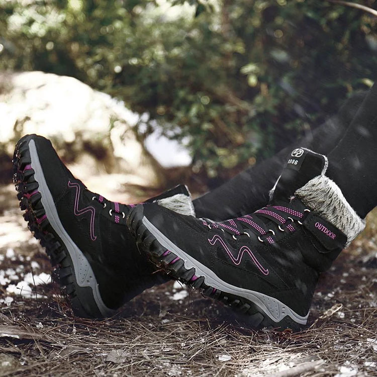 Orthopädische Winter Schnee Stiefeletten Warme Pelz Arch Support Frauen Schuhe