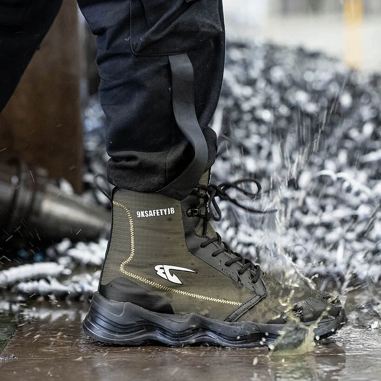 Arbeitsstiefel mit Stahlkappe durchstichsicher