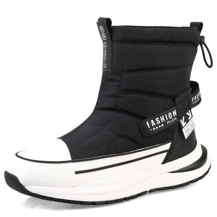 Footwearstorm Paar Orthopädische Stiefel Mehrfarbige warme Plüschschuhe