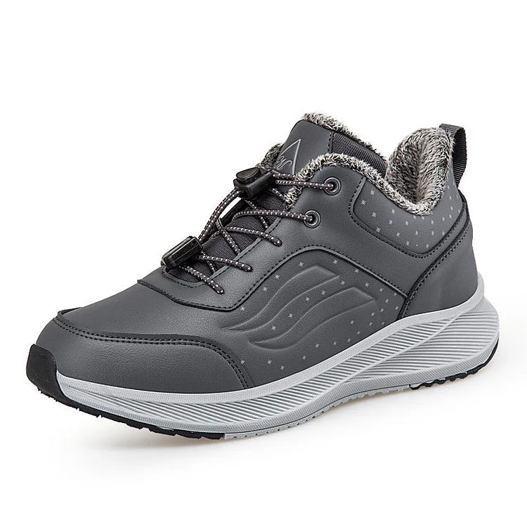 Warme rutschfeste und bequeme Wanderschuhe aus Samt