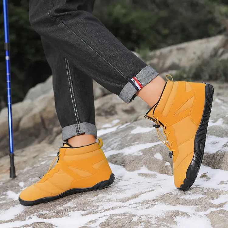 Winter Barfußschuhe Outdoor Warme und wasserdichte Schneestiefel