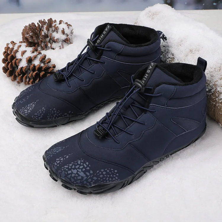Winter Barfußschuhe Outdoor Warme und wasserdichte Schneestiefel