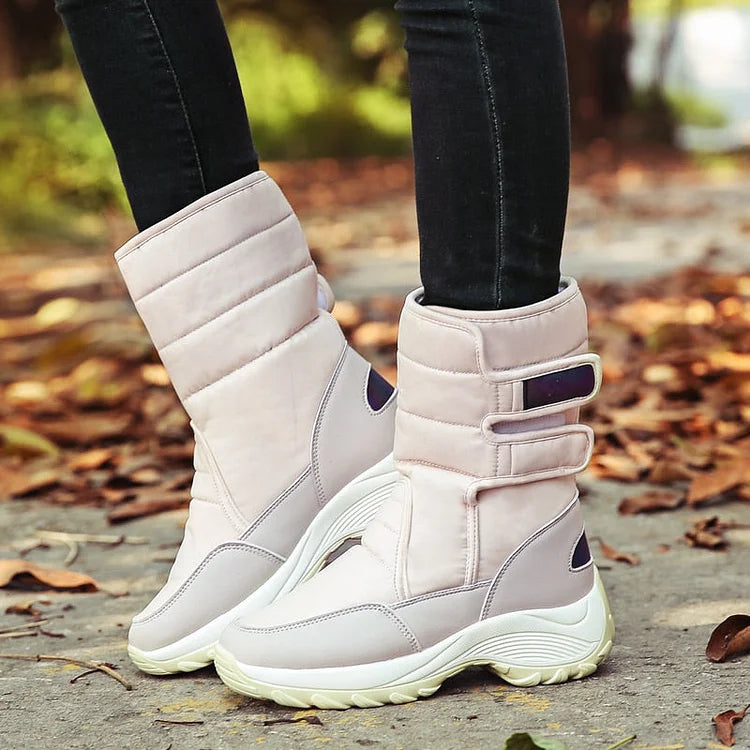 Rutschfeste wasserdichte Winterstiefeletten