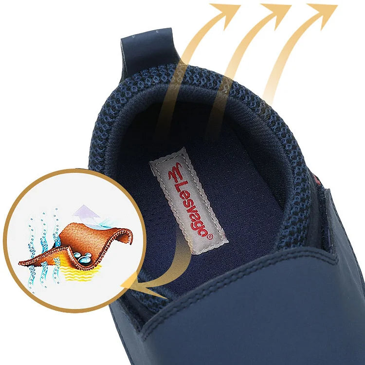 Diabetikerschuhe mit breiter Breite zur Schmerzlinderung verstellbarer Verschluss freihändig